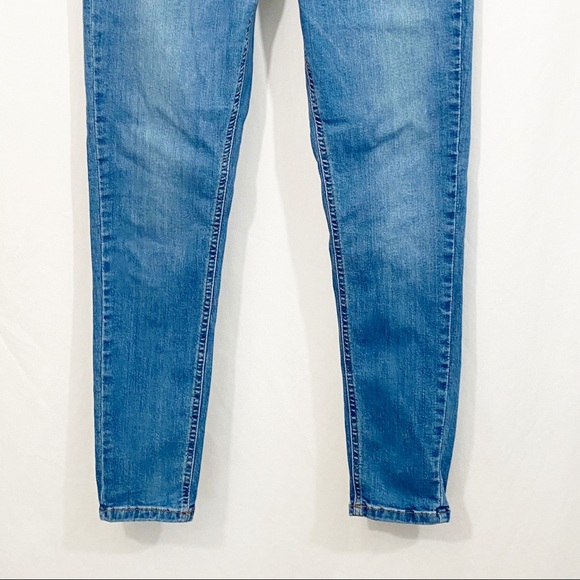 Topshop Jamie High Rise Skinny Leg Denim Jeans - Picture 4 of 8